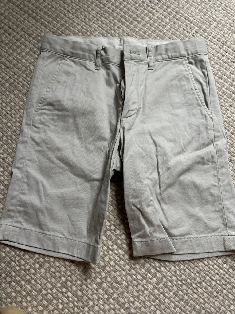 J. Crew Boys' Light Gray Chino Shorts